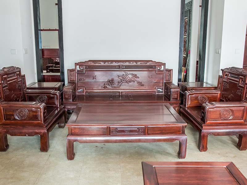 弓长岭红木家具维修费